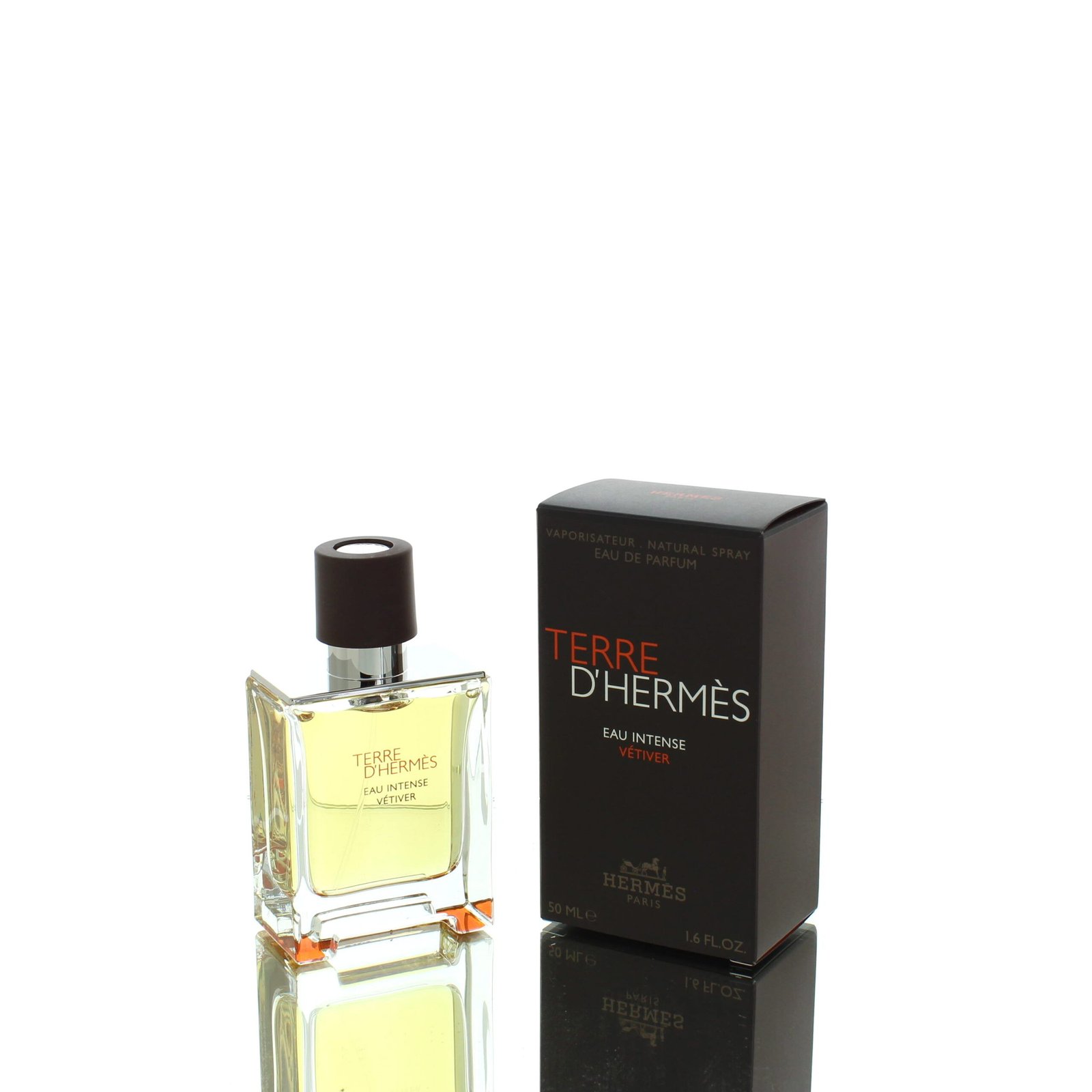 Hermès Terre Intense Vétiver Eau de Parfum (EDP) for Men, 100ml - Boxed