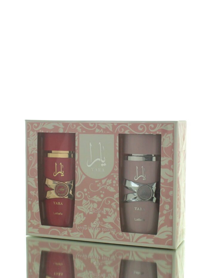 Blockbuster Set - Lattafa Yara + Yara Candy EDP W 100ml Gift Set (5th Year Anniversary Bundle)