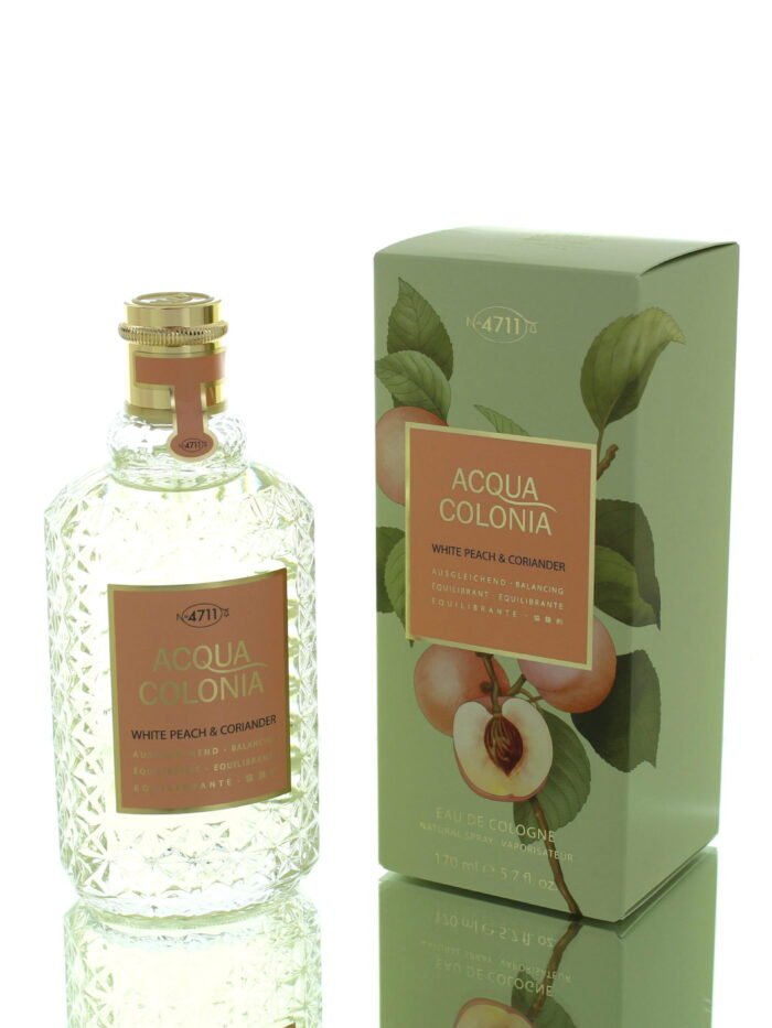 4711 Acqua Colonia White Peach and Coriander EDC M 170ml Boxed