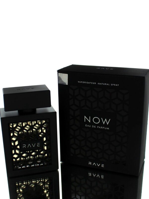 Rave Now Black by Lattafa 100ml EDP perfume bottle Canada