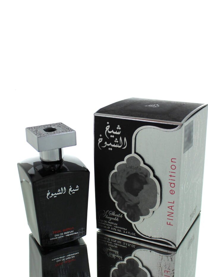 Sheikh Al Shuyukh Final Edition by Lattafa 100ml EDP perfume bottle Canada