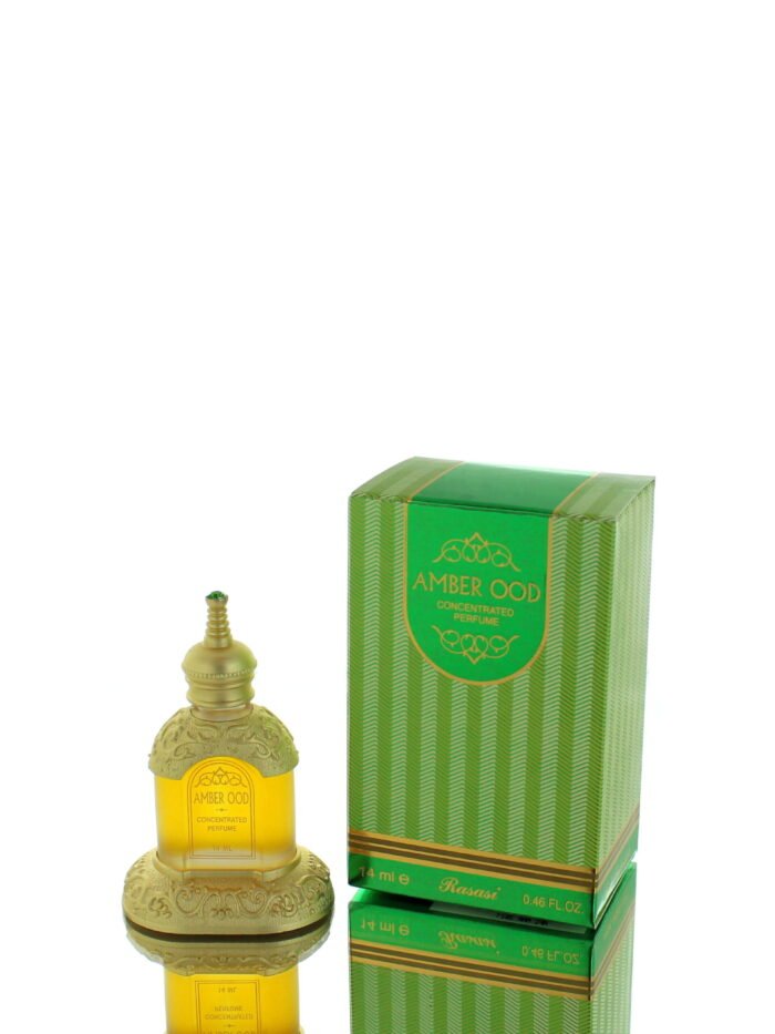 rasasi amber oudh m 14ml concentrated perfume oil boxed