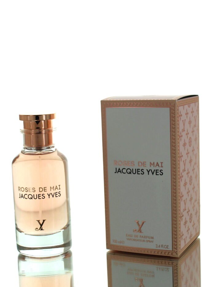 Roses De Mai Jacques Yves by Fragrance World 100ml EDP perfume bottle Canada