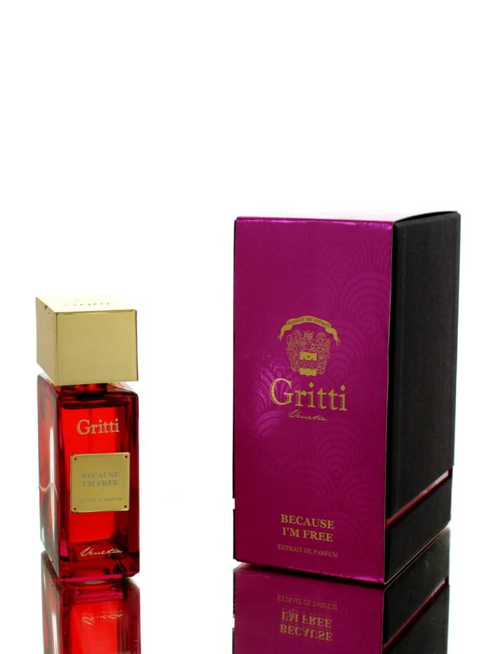 Gritti Because I’m Free Extrait M 100ml Boxed