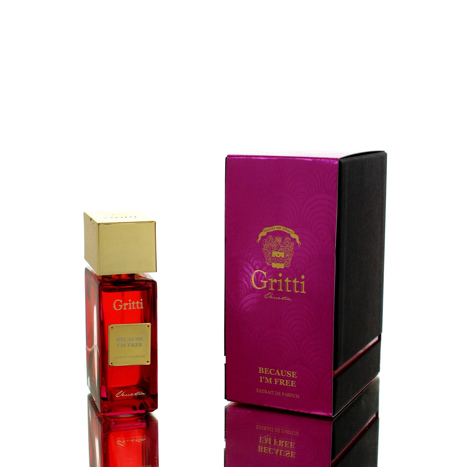 Gritti Because I'm Free Extrait M 100ml Boxed