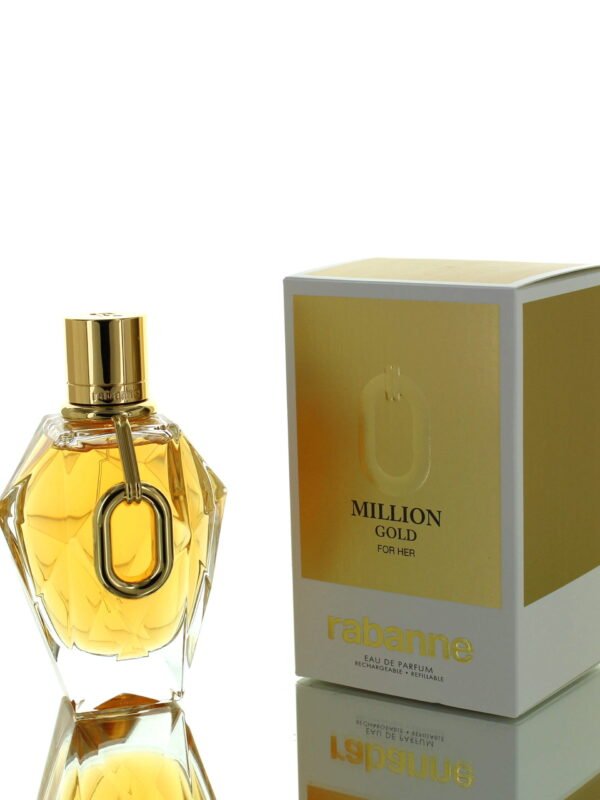 Paco Rabanne Million Gold For Her (Refillable) EDP W 90ml Boxed