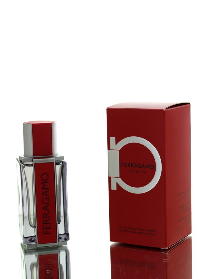 Salvatore Ferragamo Red Leather EDP M 50ml Boxed