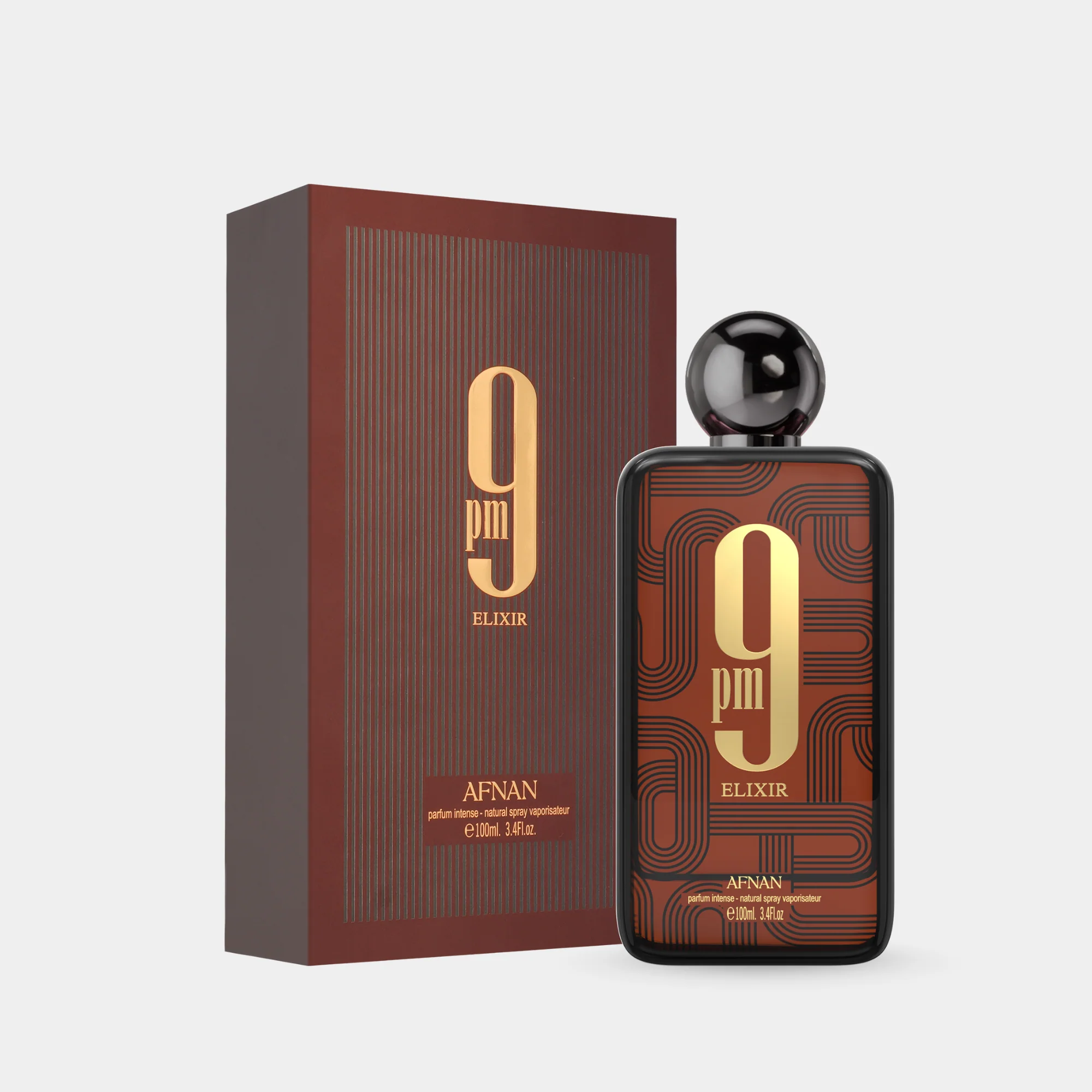 Afnan 9PM Elixir EDP M 100ml Boxed